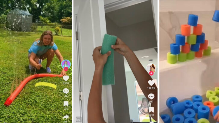 5 Awesome Hacks For Pool Noodles That Don’t Include A Pool