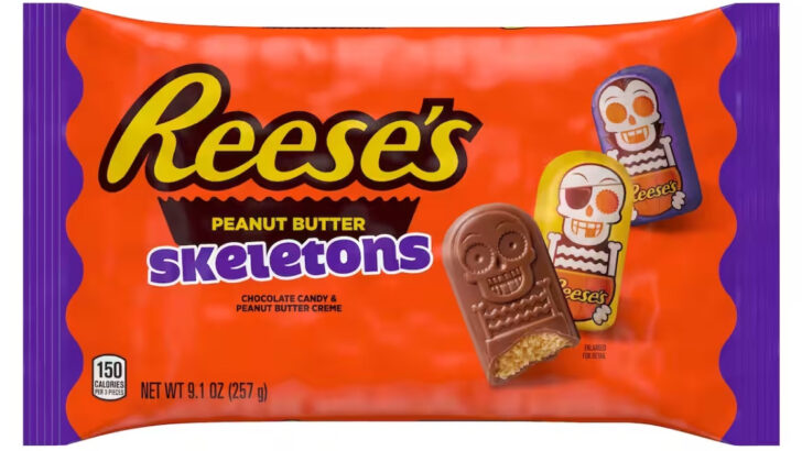 You Can Get Your Halloween Candy Fix Early This Year Thanks to The New Reese’s Peanut Butter Skeletons