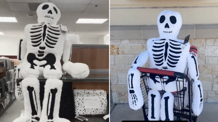 Here’s Where to Find the Oversized Skeleton Pillow Everyone Is Freaking Out About