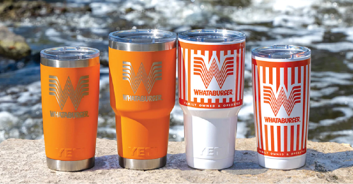 You Can Get A Whataburger Yeti Tumbler To Rep Your Favorite Fast Food Restaurant