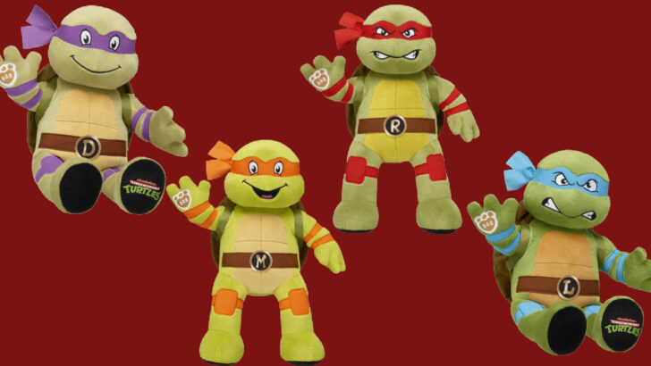Build-A-Bear Released Teenage Mutant Ninja Turtle Bears and Cowabunga, Dude!