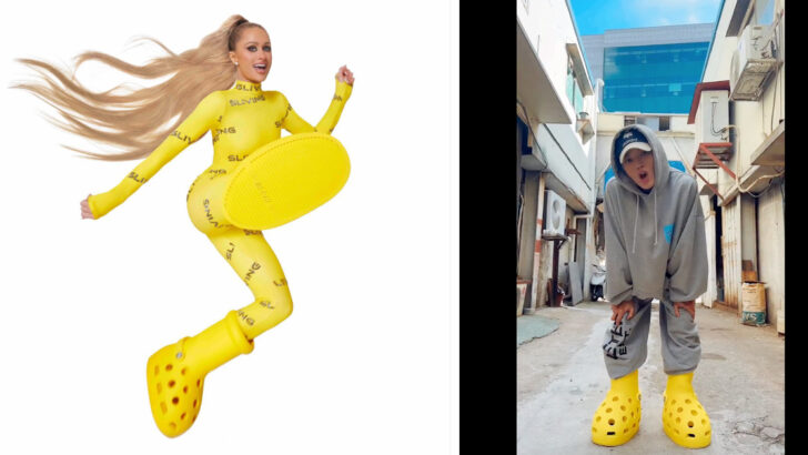 These $450 Big Yellow Boots Are Breaking The Internet And I Kinda Want Them