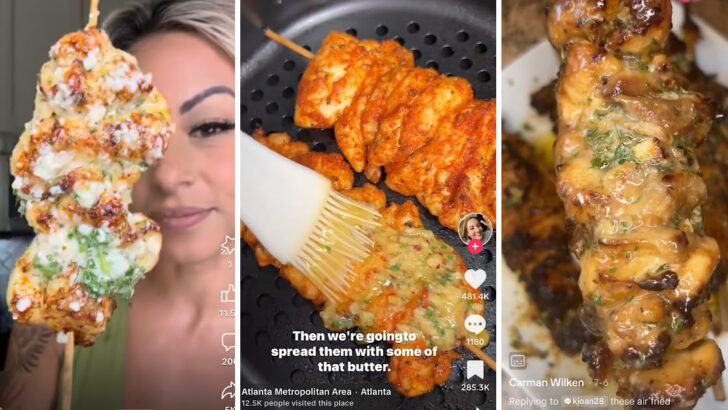 Here’s How to Make The Garlic Parmesan Chicken Skewers Everyone is Talking About Right Now