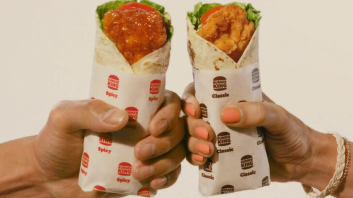Move Over McDonald’s, Burger King Is Releasing Their Own Crispy Chicken Wraps That Come in Three Different Flavors