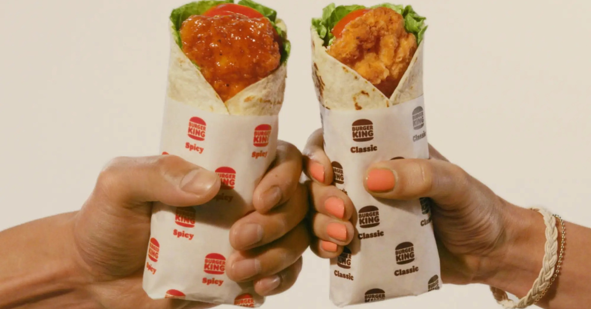 Move Over McDonald’s, Burger King Is Releasing Their Own Crispy Chicken Wraps That Come in Three Different Flavors