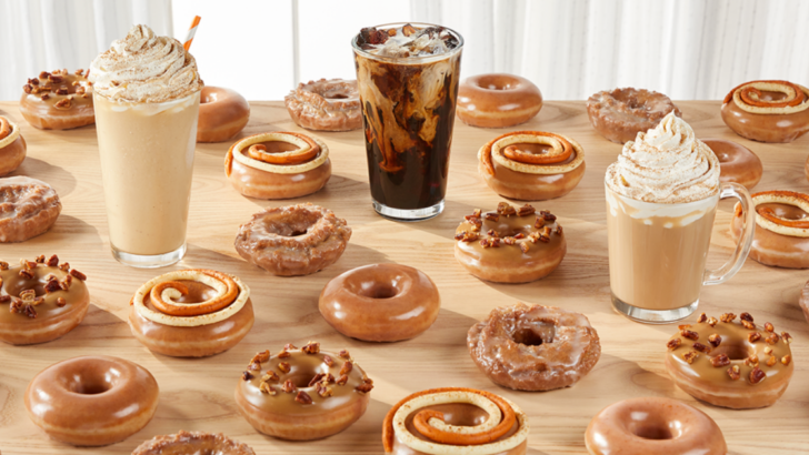 Krispy Kreme Just Brought Back Their Pumpkin Spice Menu Early and I’m On My Way
