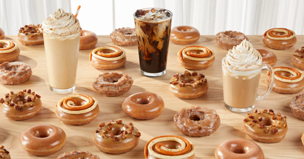 Krispy Kreme Just Brought Back Their Pumpkin Spice Menu Early and I’m On My Way