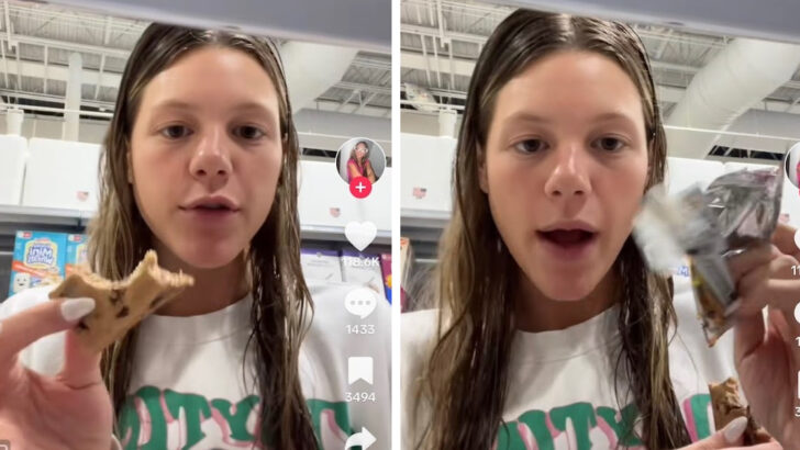 People Are Eating Food At The Grocery Store While They Shop And Then Paying For The Wrapper