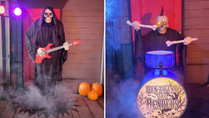 You Can Get an Animatronic Band That Rocks Out to Halloween Music