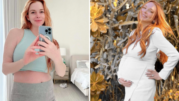 Lindsay Lohan References ‘Mean Girls’ While Sharing Her First Postpartum Photo and We Are Totally Here for It