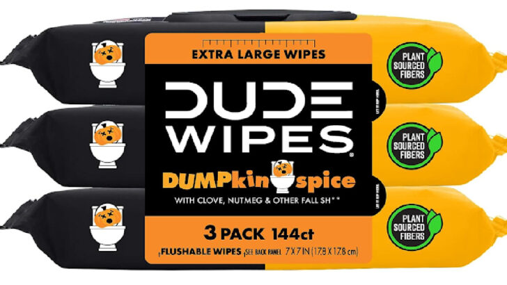 You Can Now Get Pumpkin Spice Scented Dude Wipes So Your Butt Smells Just Like Fall