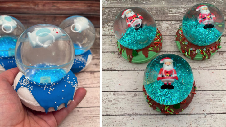 You Can Get Snow Globe Bath Bombs That Will Make The Perfect Stocking Stuffer