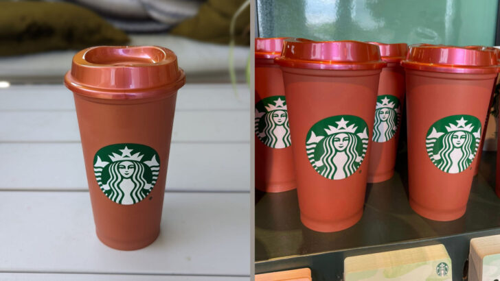 Starbucks Released A Pumpkin Spice Colored Cup Just in Time For Fall