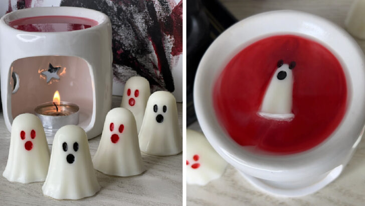 These Bleeding Ghost Wax Melts Are Perfect To Go With Your Halloween Decor