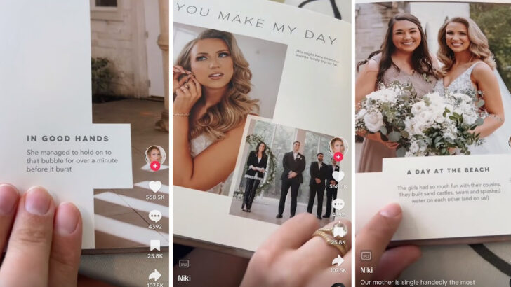 This Mom’s Wedding Album Fail Is A Hilarious PSA For Anyone Ordering A Photo Book Online