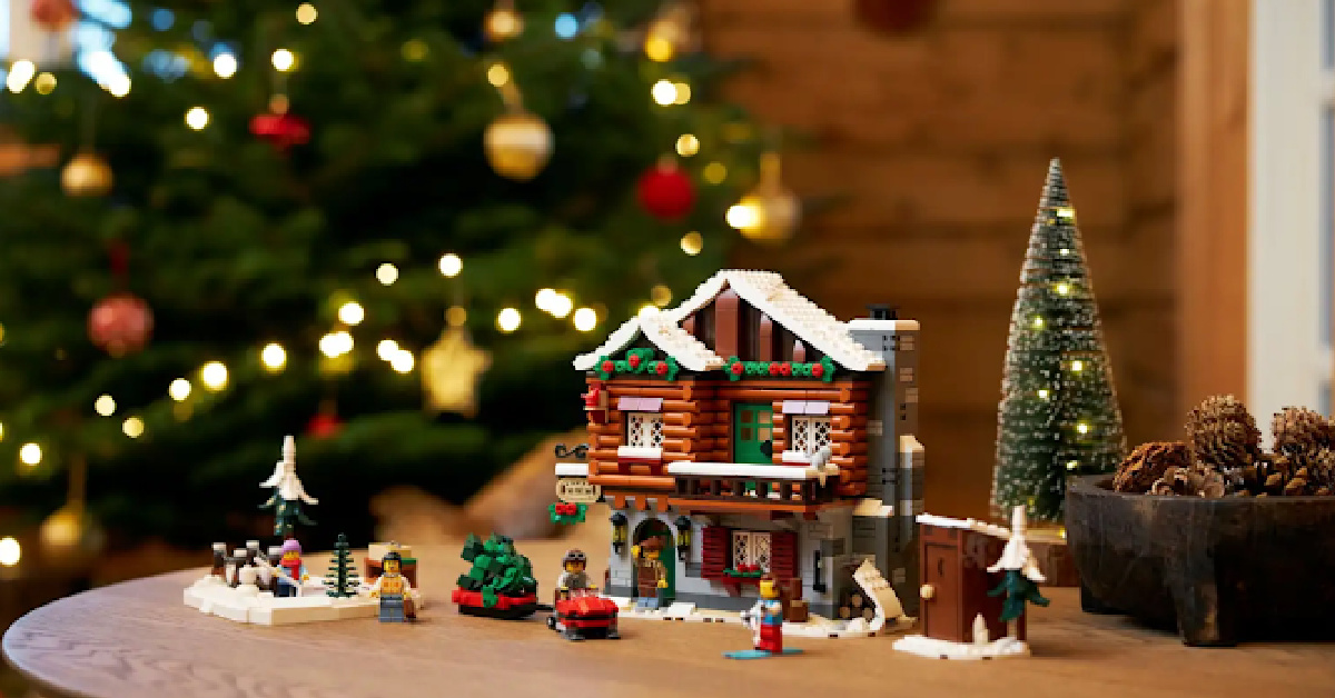 LEGO Just Released An Alpine Lodge That is Perfect to Assemble While Stuck Inside This Winter