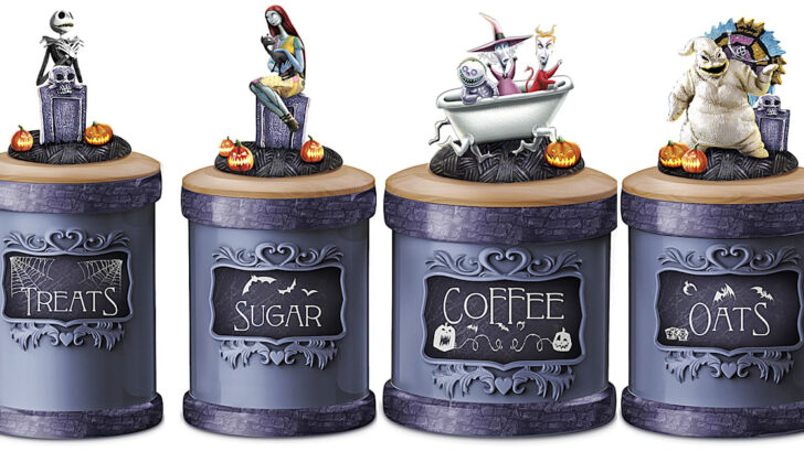 This Nightmare Before Christmas Canister Set is Simply Meant to Be In Your Kitchen