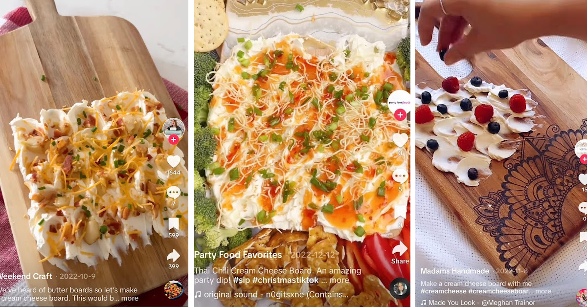 ‘Cream Cheese Boards’ Are The New Charcuterie Board And They Are Absolutely Fabulous