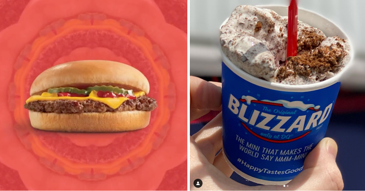 Dairy Queen Will Be Dishing Out Free Cheeseburgers And 85¢ Blizzards For National Cheeseburger Day