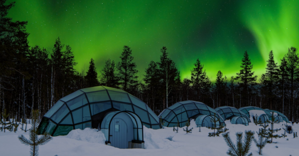 You Can Now Book a Stay in a Glass Igloo to Watch the Northern Lights