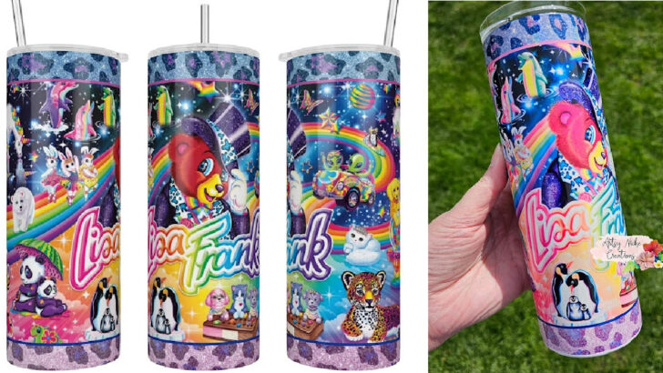 You Can Get A Lisa Frank Tumbler That Will Make Your Inner 90s Child Giddy