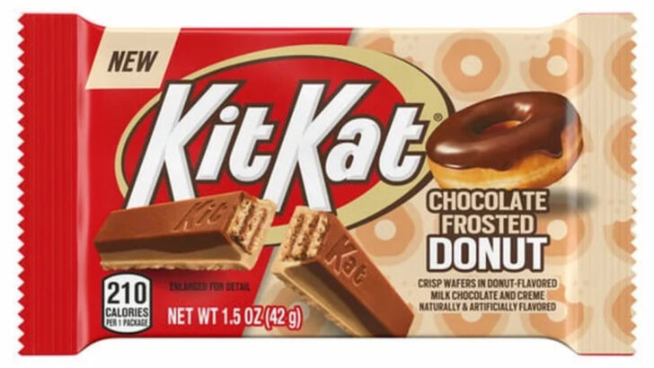 KitKat’s New Chocolate Bar Will Taste Exactly Like A Chocolate Frosted Donut