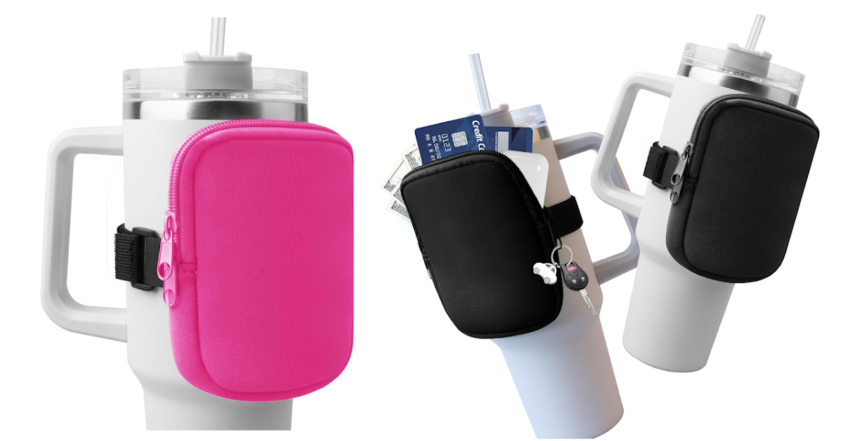 You Can Now Get A Fanny Pack For Your Stanley Tumbler and It Is Everything