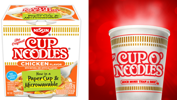 Cup Noodles Will Be Microwavable for The First Time Ever