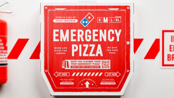 Domino’s Is Giving Away Free “Emergency” Pizzas. Here’s How to Get Yours.
