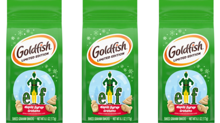 You Can Now Get Maple Syrup Flavored Goldfish Crackers Inspired by Buddy the Elf