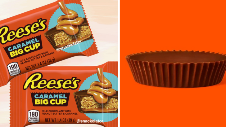 Reese’s Is Bringing Back Their Caramel Stuffed Big Cups And My Life is Complete