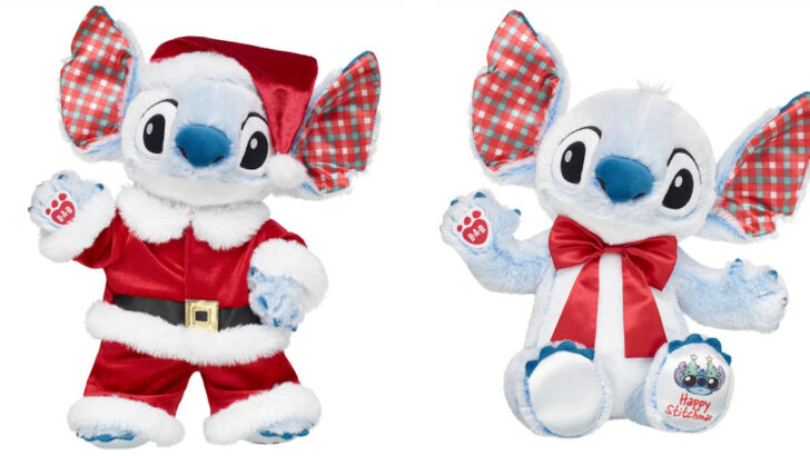 Build-A-Bear Just Released A Holiday Stitch Bear and I Need It