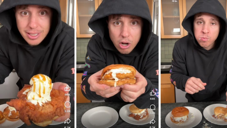 Putting Ice Cream On Your Spicy Chicken Sandwich Is The Hot New Trend And It’s So Good