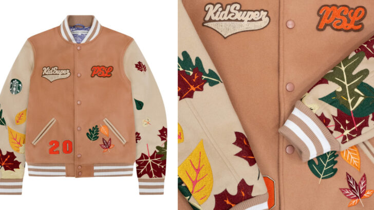 Starbucks is Releasing A Limited Edition Pumpkin Spice Latte Varsity Jacket for Serious PSL Fans Only