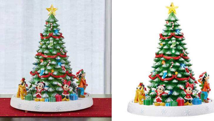 Costco is Selling An Animated Disney Holiday Tree That Plays 8 Different Christmas Songs