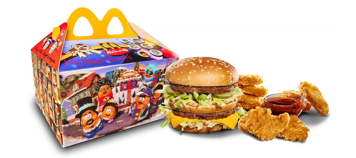 McDonald’s is Bringing Back The Adult Happy Meals That Come With McNugget Buddies Toys