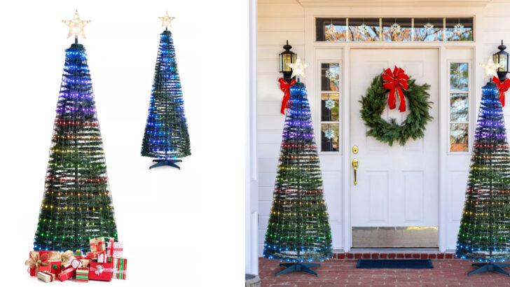 This 6-Foot Collapsible Christmas Tree Makes It Easier Than Ever to Decorate