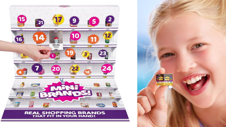 You Can Get A Mini Brands Advent Calendar To Add A Little Bit Of Fun To Your Holiday Season
