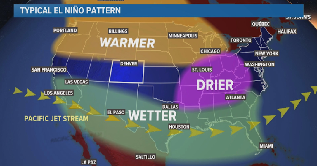 We Are Set For A ‘Super El Niño’ This Winter. Here’s What That Means.