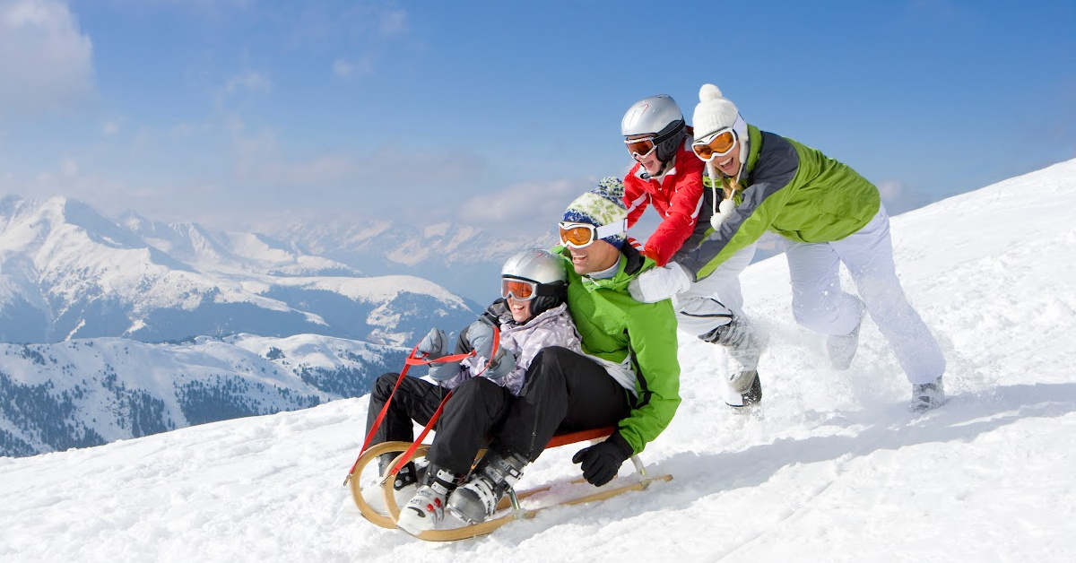 This Map Shows You 5 Of The Best Sledding Hills For The Ultimate Winter Adventure