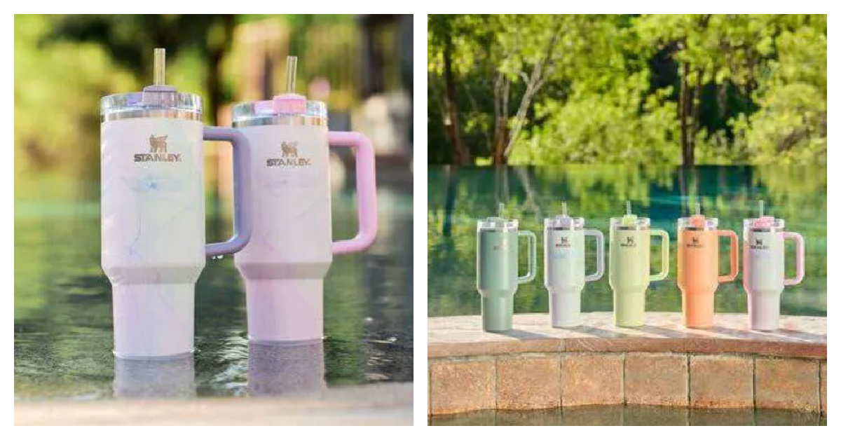 Target Just Dropped New Watercolor Stanley Tumblers and I Am Freaking Out