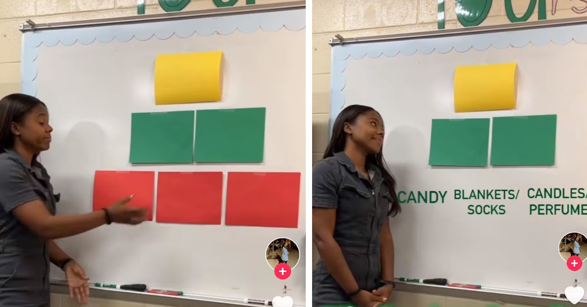 This Teacher Made A “Gift Guide Pyramid” And It’s Giving Parents A Little Dose Of Reality