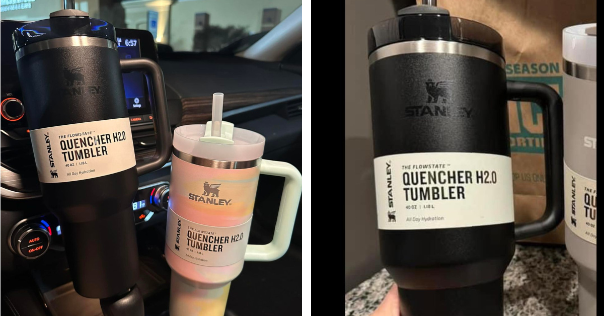 Stanley Just Secretly Dropped A Matte Black Tumbler And It’s Giving Off Total Gothic Princess Vibes