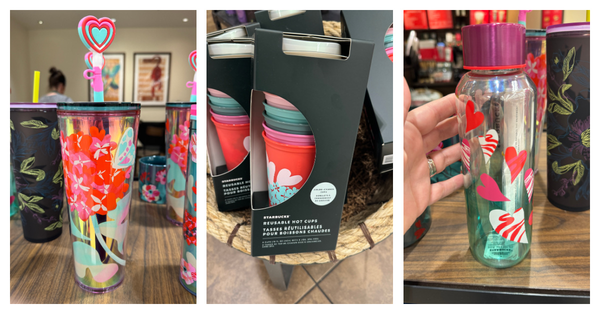 Starbucks New Valentine’s Day Merchandise Is Here and Get Ready to Fall In Love