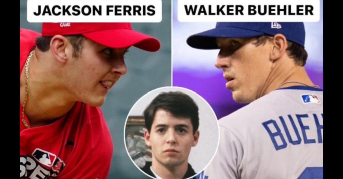 Jackson Ferris Just Joined The Dodgers, Which Means They Now Have Ferris And Buehler On The Same Team