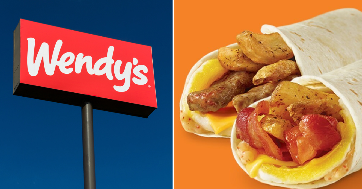 Wendy’s Has A New Cholula Breakfast Burrito And It Looks Amazing
