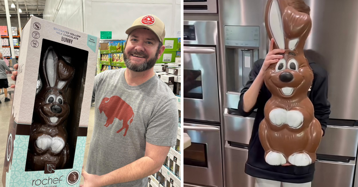 Costco is Selling A 2-Foot Tall Chocolate Bunny That Is Perfect for Your Easter Basket
