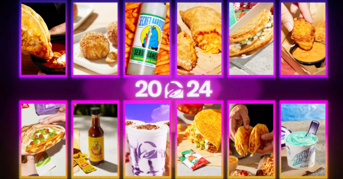 Taco Bell Just Announced Over A Dozen New Menu Items and We Are Here for It