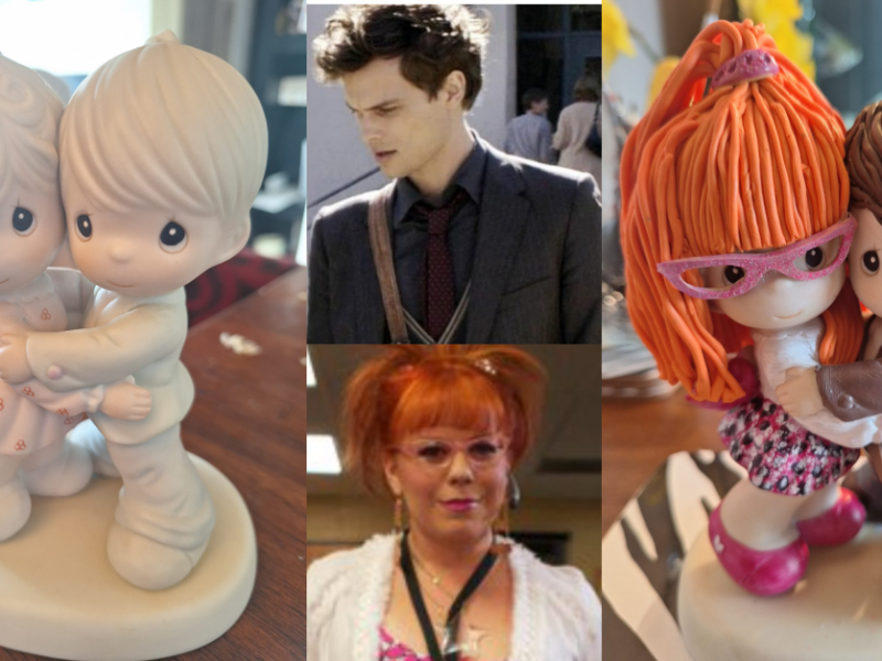 People Are Turning Precious Moments Figurines Into Their Favorite Collectible Characters and They Are Awesome