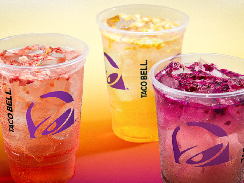 Taco Bell is Testing Out Agua Refrescas That Contain Real Fruit Pieces